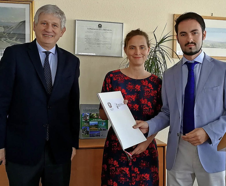 Italienischer Botschafter zu Gast in Freiburg Freiburg Badische Zeitung