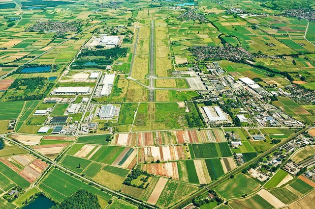 Chancen fr vielfltige Entwicklungsmglichkeiten: der Lahrer Flugplatz  | Foto: Thomas_Hansmann