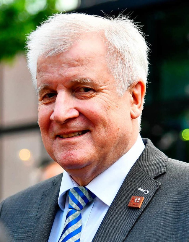 Machte in dieser Woche Scherze ber ab...: Innenminister Horst Seehofer (CSU).   | Foto: dpa