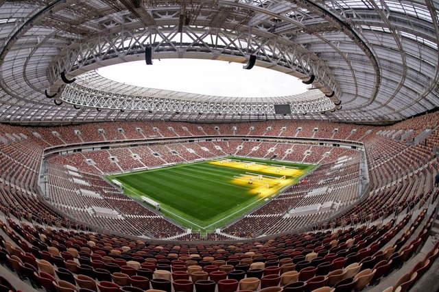 Das Luschniki-Stadion in Moskau.  | Foto: dpa