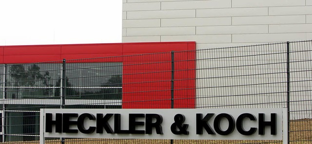 Waffenhersteller wie Heckler &amp; Koc...eine herzustellen oder zu exportieren.  | Foto:  dpa