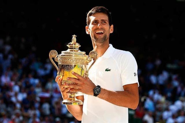Novak Djokovic kürt sich zum Wimbledon-Champion