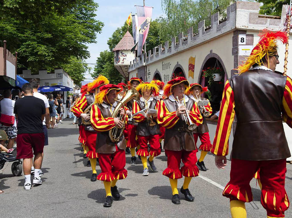 Etwa 40 000 Besucher wurden auf dem Neuenburger Nepomukfest erwartet.