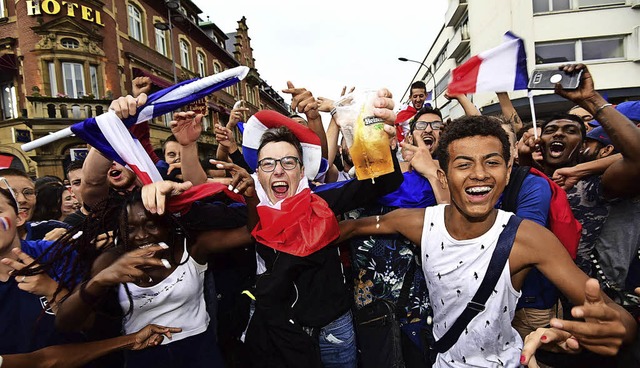 Nach dem Sieg im Finale kannte der Jubel in Saint-Louis kaum Grenzen.   | Foto: Guy Greder