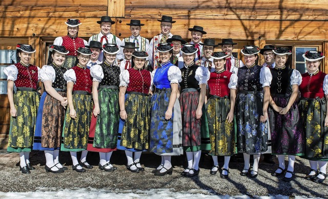 Die Trachtengruppe St. Peter im Jubilumsjahr   | Foto: Privat