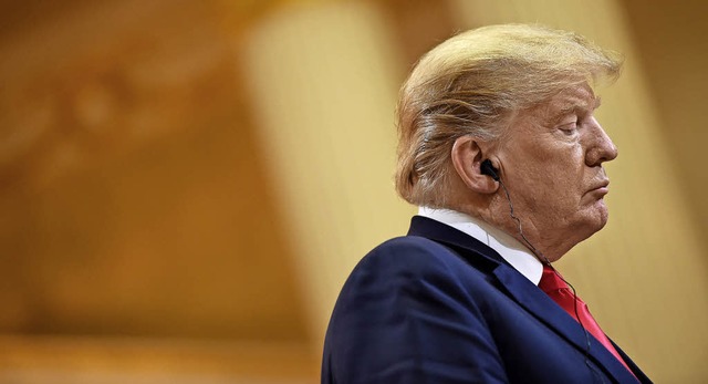 US-Prsident Donald Trump ist fr irritierende uerungen bekannt.   | Foto: AFP