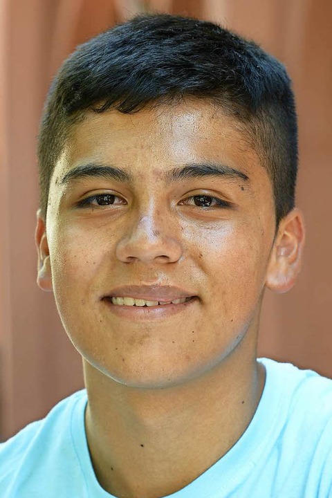 Andres David Peña,  16, aus Bogotá in Kolumbien  | Foto: Ingo Schneider