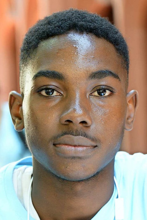 Kossivi Gilbert Atchoglo, 17, aus Lomé in Togo.  | Foto: Ingo Schneider