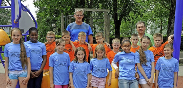 <BZ-FotoAnlauf>Grundschulmeister: </BZ...gschule war in Oberkirch erfolgreich.   | Foto: Schule