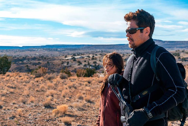 In Mexiko gestrandet: Isabela Moner al...lla und Benicio del Toro als Alejandro  | Foto: dpa