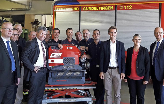 1600 Liter pro Minute kann die neue Sp...ein Geschenk der BVG, transportieren.   | Foto: Andrea Steinhart