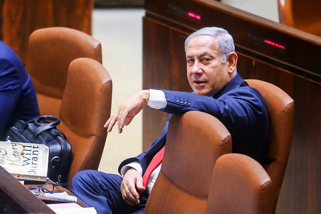 Israels Premier Benjamin Netanjahu nan... des Zionismus und des Staates Israel.  | Foto: AFP