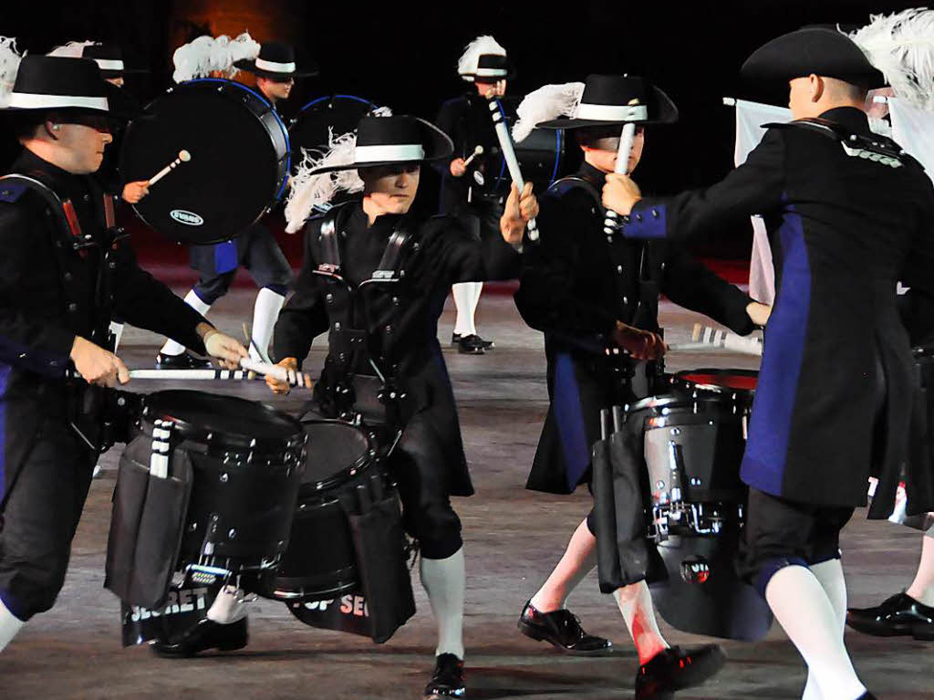 Bei der 13. Ausgabe des Basel Tattoo kamen Musiker aus aller Welt zusammen.