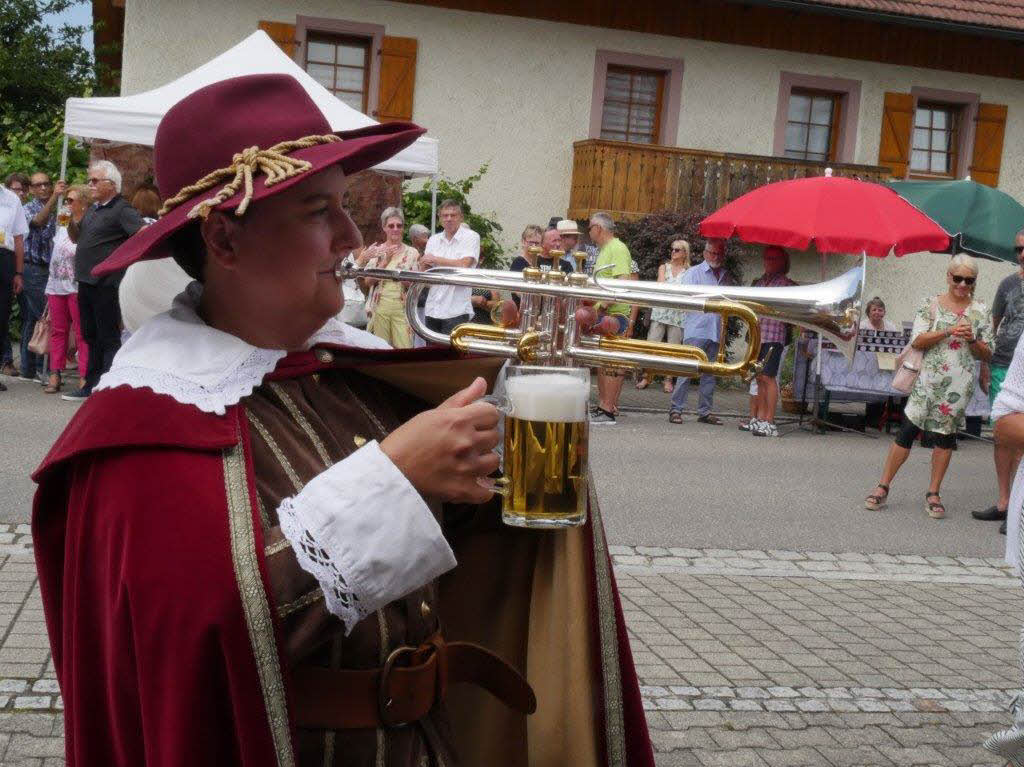 Ein buntes Programm hat es beim Dorffest in Wallbach gegeben.