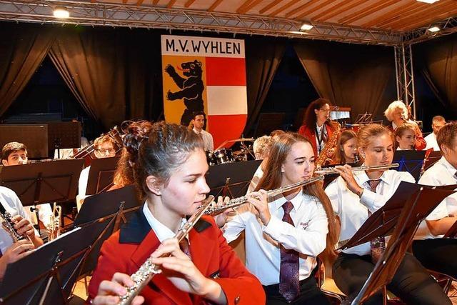 Fotos: Musikverein Wyhlen feiert sein Gggelifest