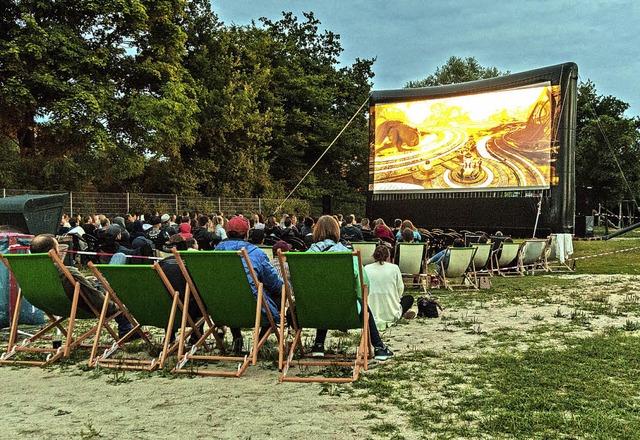 Open-Air-Kino gibt  es diesen Sommer n...in Offenburg, wohl aber am Achernsee.   | Foto: Roland Spether