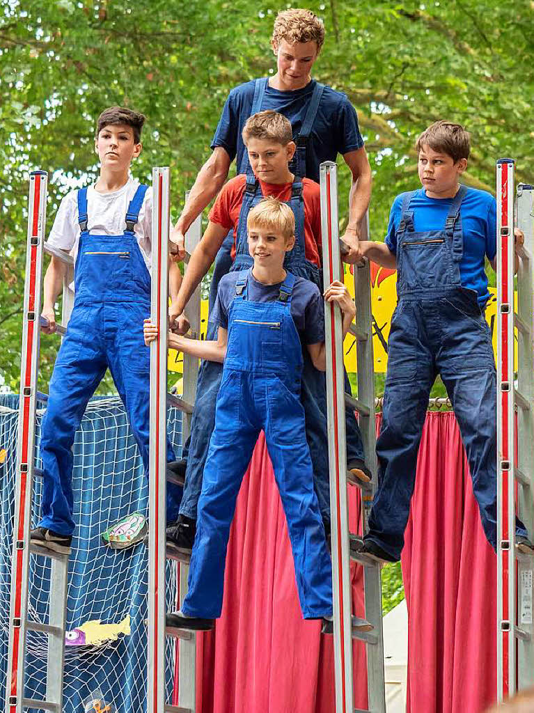 Ganz maritim gab sich der Kinder- und Jugendzirkus Faustino bei seinem Programm 2018: 