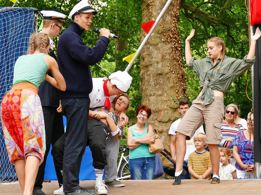 Ganz maritim gab sich der Kinder- und Jugendzirkus Faustino bei seinem Programm 2018: 