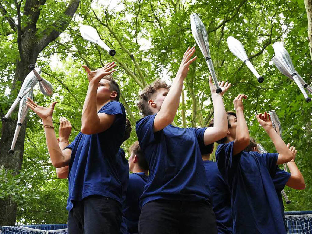 Ganz maritim gab sich der Kinder- und Jugendzirkus Faustino bei seinem Programm 2018: 