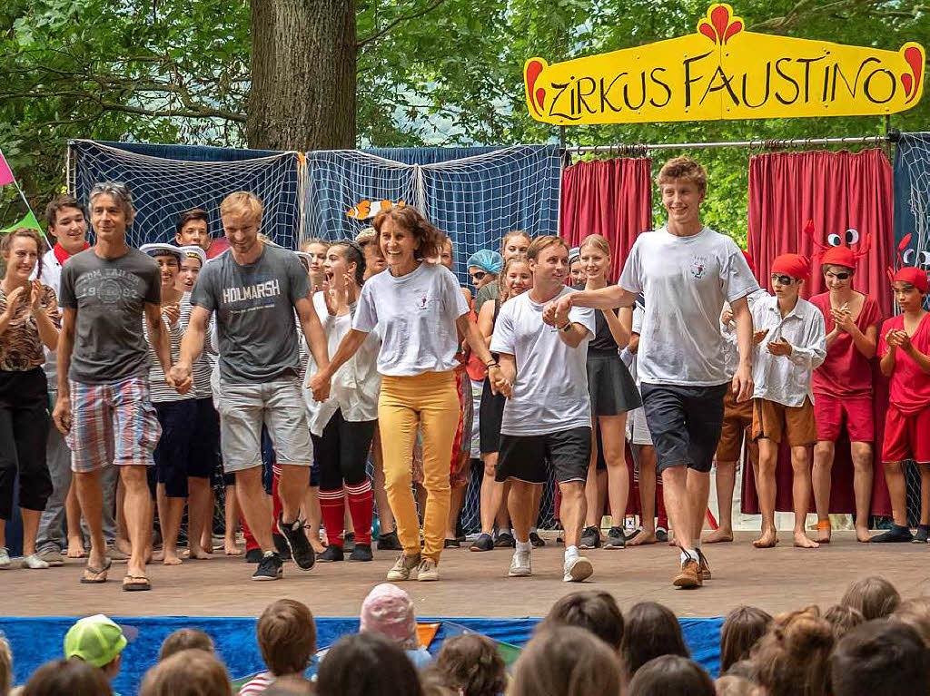 Ganz maritim gab sich der Kinder- und Jugendzirkus Faustino bei seinem Programm 2018: 