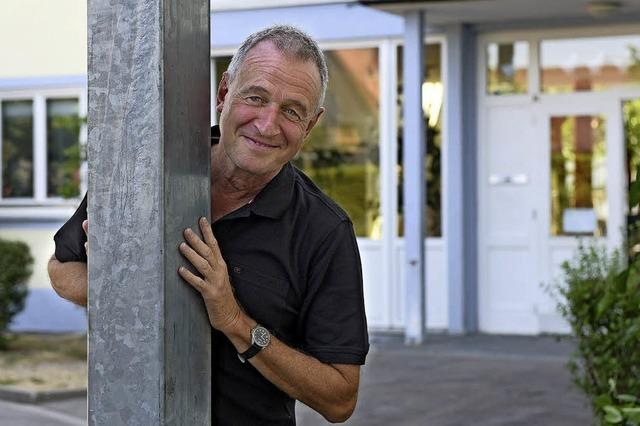 Karl-Heinz Müller, Schulleiter der Mooswaldschule, geht nach 17 Jahren in den Ruhestand
