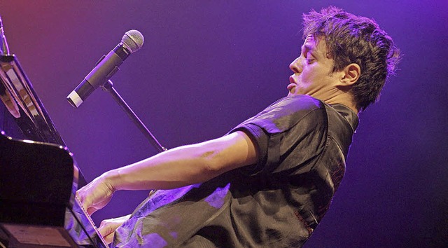 Charmanter Einpeitscher: Jamie Cullum   | Foto: Wolfgang Grabherr