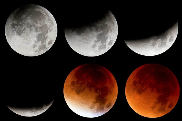 So verluft eine Mondfinsternis  | Foto: dpa