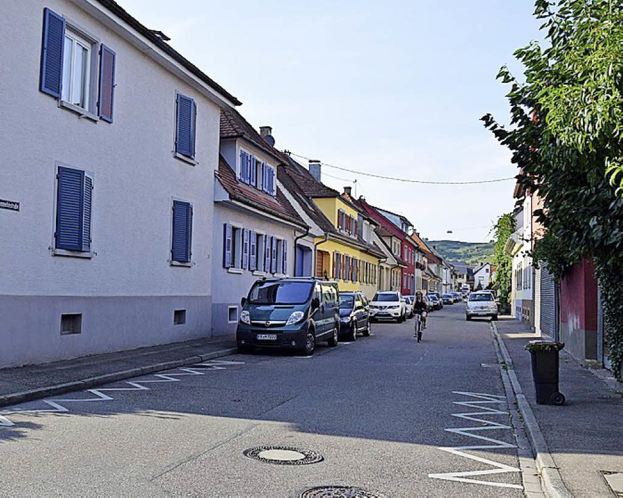 An der Ecke Breul-/Zeppelinstrae  zei..., dass  Parken hier nicht erlaubt ist.  | Foto: Kai Kricheldorff