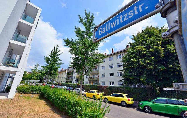 Aus der Gallwitzstrae soll die Matthias-Erzberger-Strae werden.  | Foto: Michael Bamberger