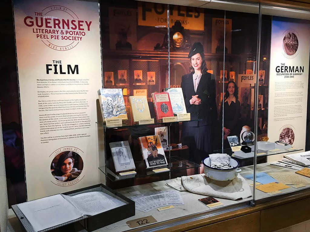 „Deine Juliet“: Auch im Museum dreht sich alles um den Film, der auf Guernsey spielt. 