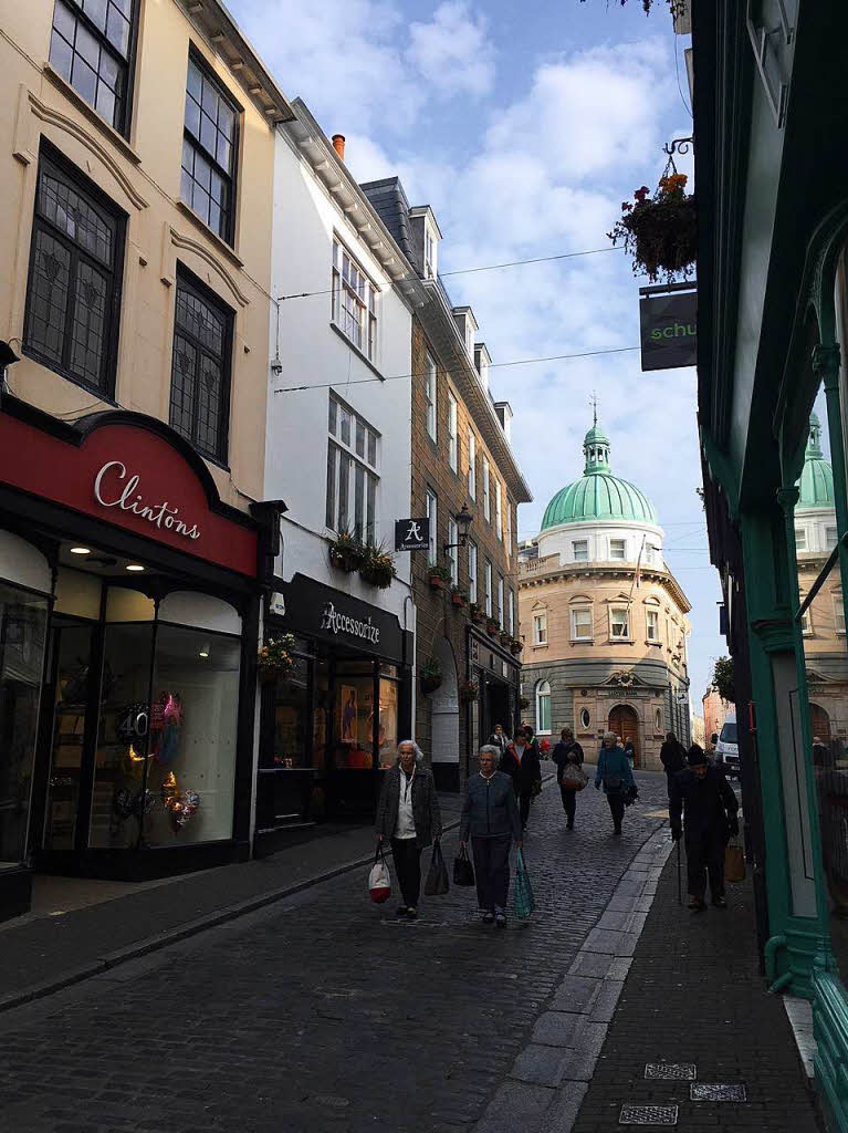 Blick in die Altstadt: St. Peter Port 