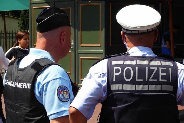 In Rust gehen deutsche und franzsische Polizisten jetzt zusammen auf Streife