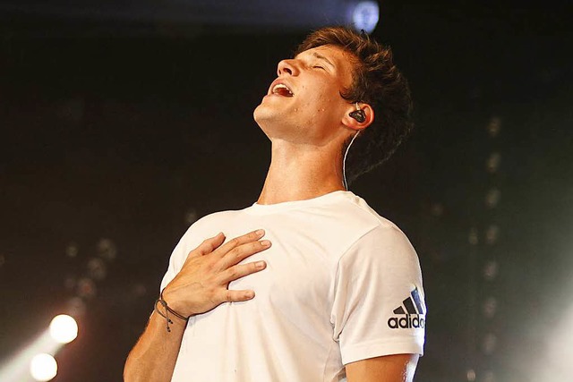 Mann der Herzen: Wincent Weiss  | Foto: Wolfgang Grabherr