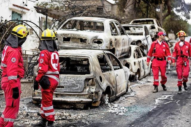 Eng umschlungen in den Tod