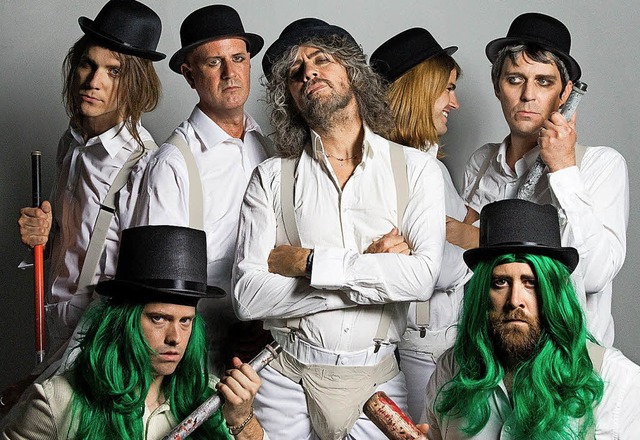 The Flaming Lips kommen zum Rolling Stone Park Festival.   | Foto: Promo