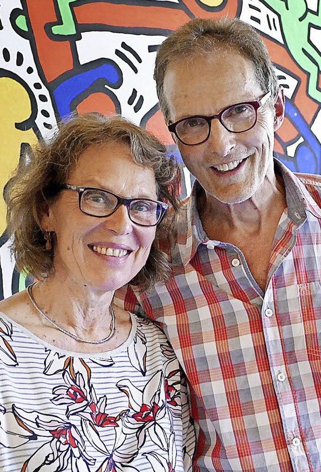 Sagen der Schule Adieu: Inge Morat und Gerhard Mutter.   | Foto: Tanja Bury