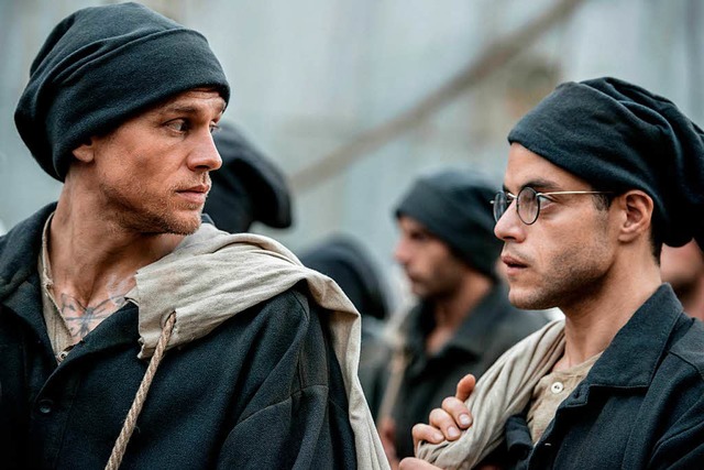 Charlie Hunnam als Papillon (links) und Rami Malek als Dega  | Foto: Constantin Film Verleih GmbH / Jose Haro