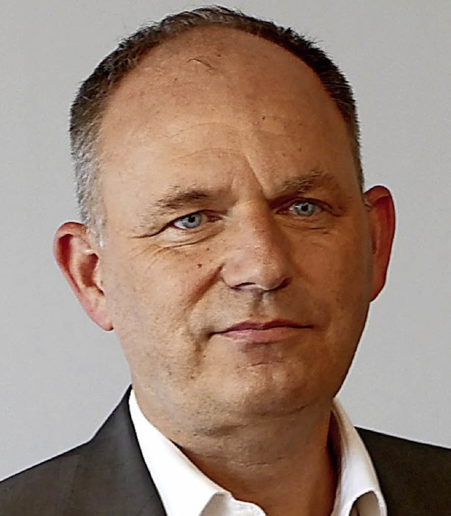 Hans-Peter Schlaudt bleibt zwei weiter...tsfhrer der Spitler Hochrhein GmbH.   | Foto: Held