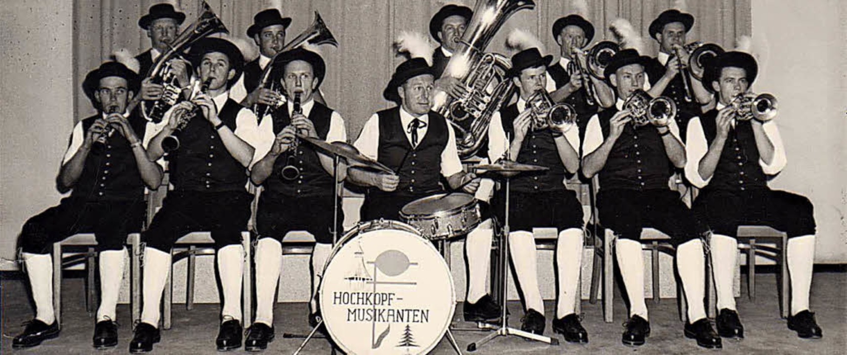 Gaben in den 1960er-Jahren den Ton an: die Hochkopfmusikanten  | Foto: bz