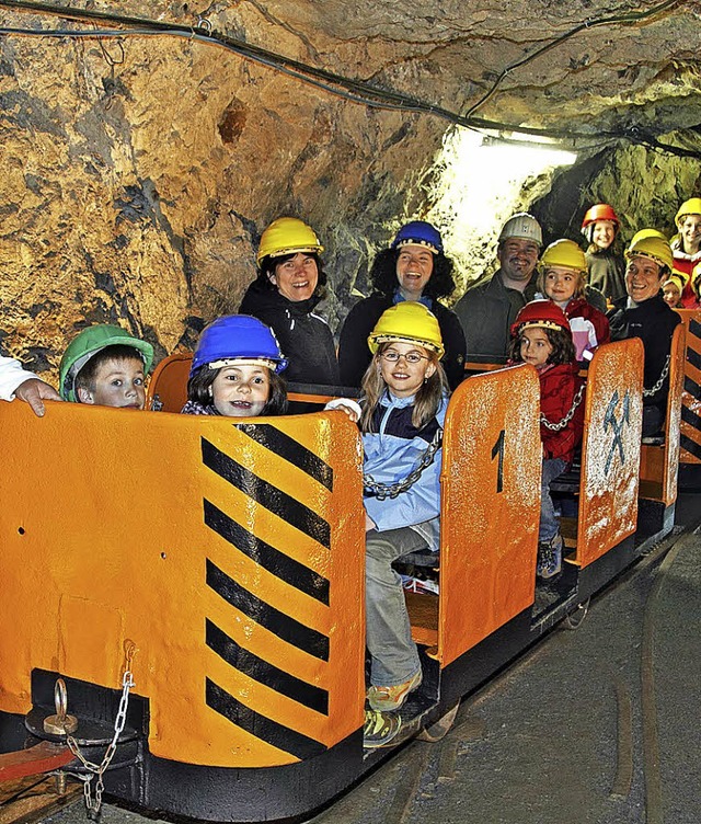 Fr die Kinder geht es beim Ferienprog...Schatzsuche im Bergwerk Finstergrund.   | Foto: Archivfoto: Privat