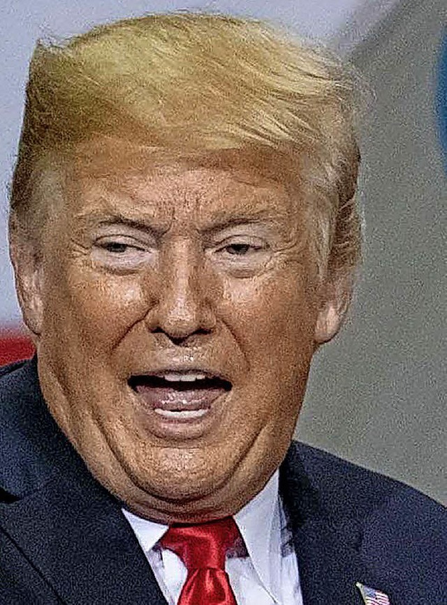 Donald Trump hat gut lachen, die Wirtschaft brummt.  | Foto: AFP