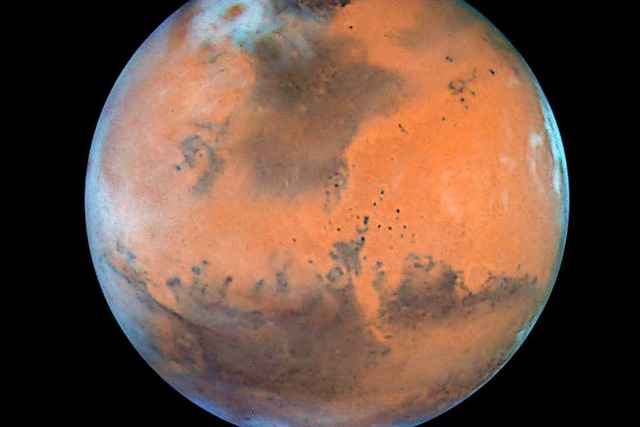 Der Mars.  | Foto: Nasa Planetary Photojournal