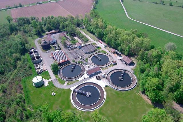 Was passiert mit dem Abwasser, bevor es in den Rhein fliet?