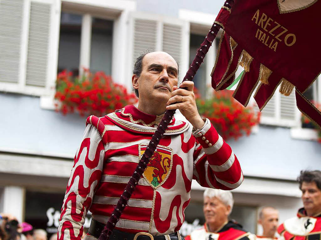 Sbandieratori di Arezzo - Fahnenwerfer aus Italien