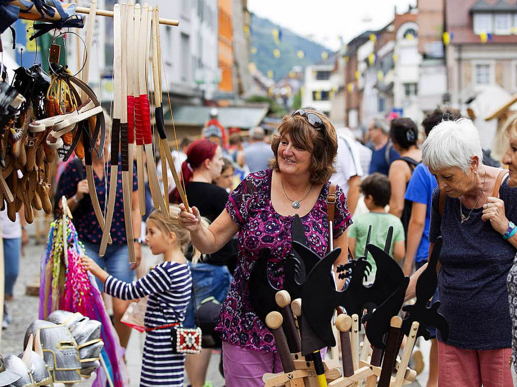 Impressionen vom 9. Historischen Marktplatzfest in Waldkirch