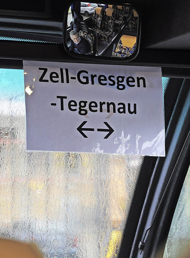 Neue Buslinie 9001 von Zell nach Gersbach und von Zell nach Tegernau  | Foto: Nicolai Kapitz