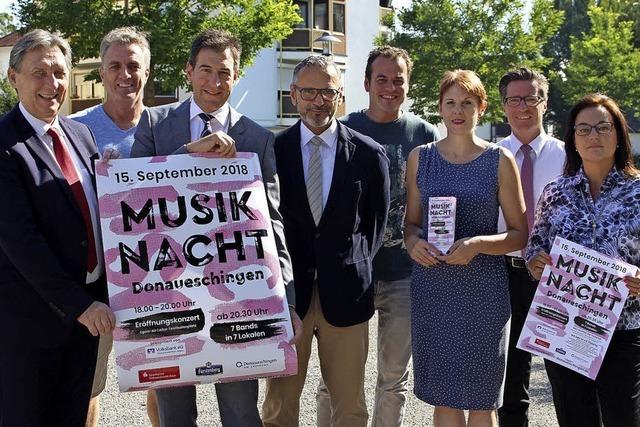 Musiknacht verwandelt Stadt in Bhne