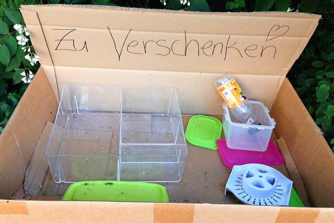 Die Idee von &#8222;Zu verschenken&#82...findet fudder-Autorin Anika Maldacker.  | Foto: fudder