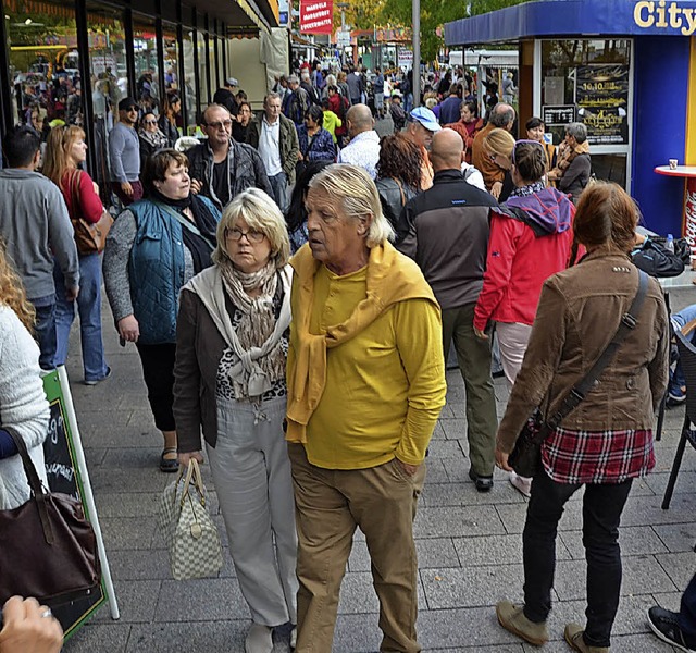 Die Kunden kaufen  grundstzlich gerne...Branchen noch Verbesserungspotenzial.   | Foto: Senf