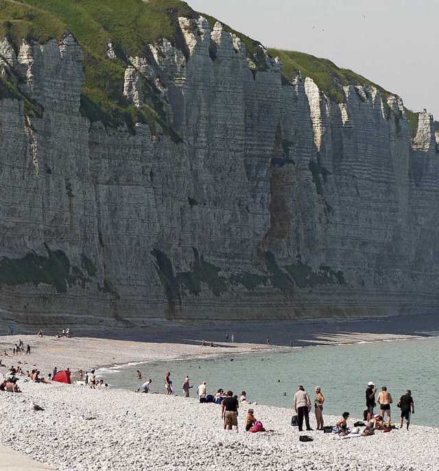 Der Strand von Fcamp wird von Tourist...eimischen gleichermaen gerne genutzt.  | Foto: Charlotte Ptter